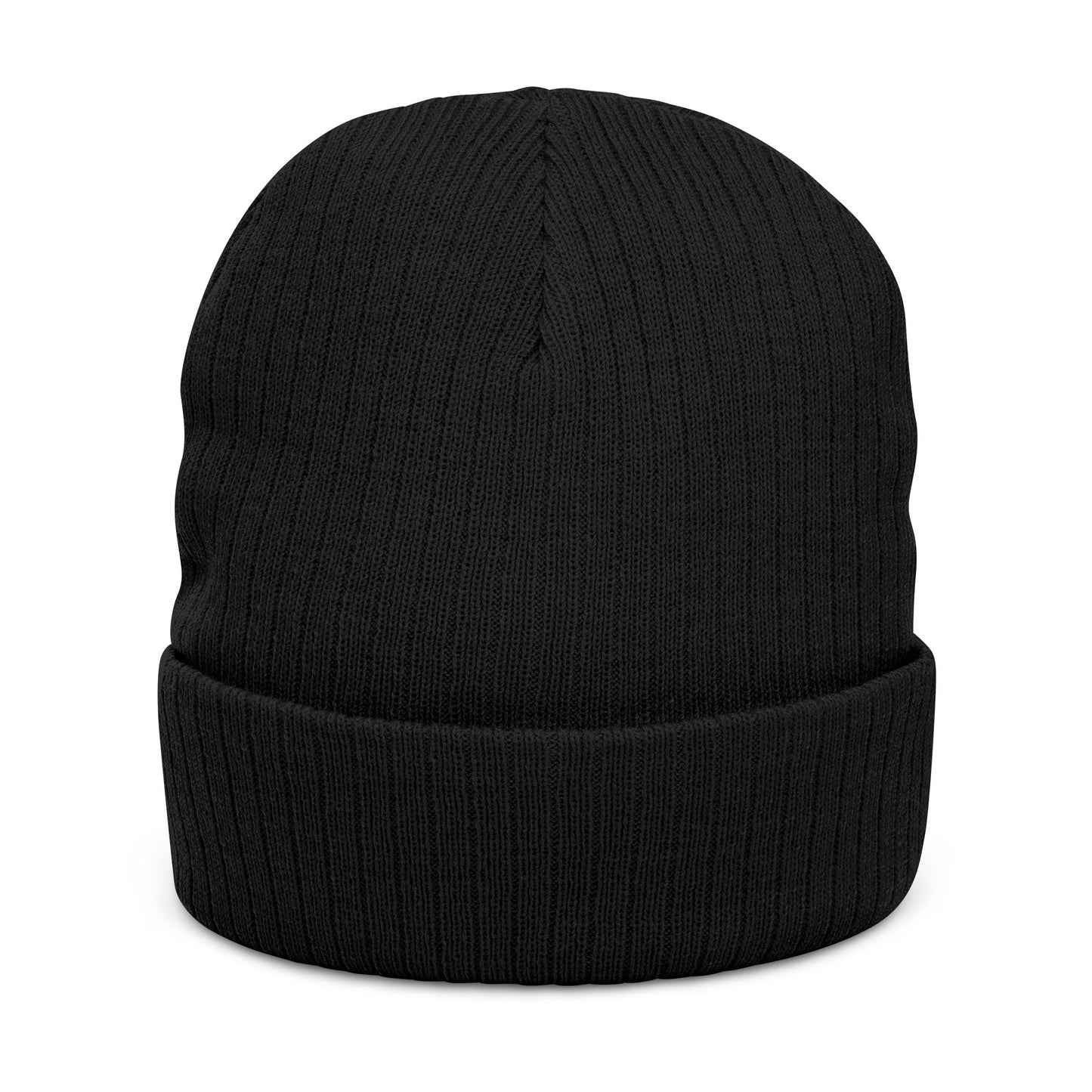 Beanie Hat Sykotic Style Headware Embroidered Knit