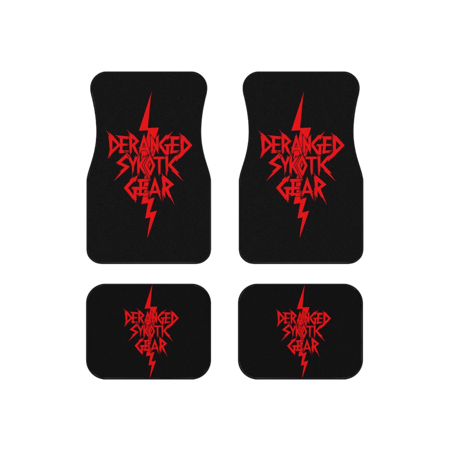 Car Mats: Deranged Sykotic Gear Style