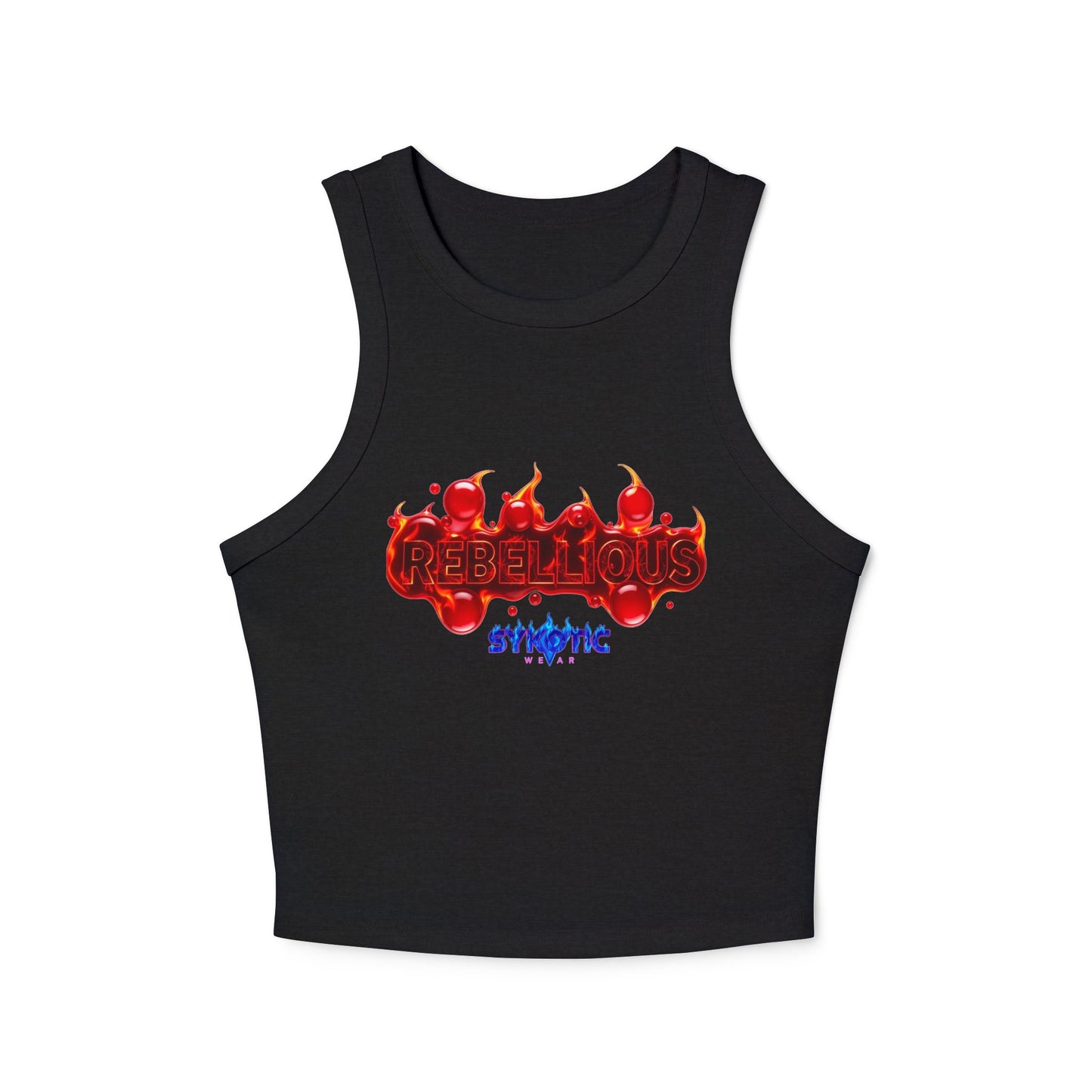 Racer Tank Top for Rebellious Girls - Deranged Sykotic Wear and Gear Design