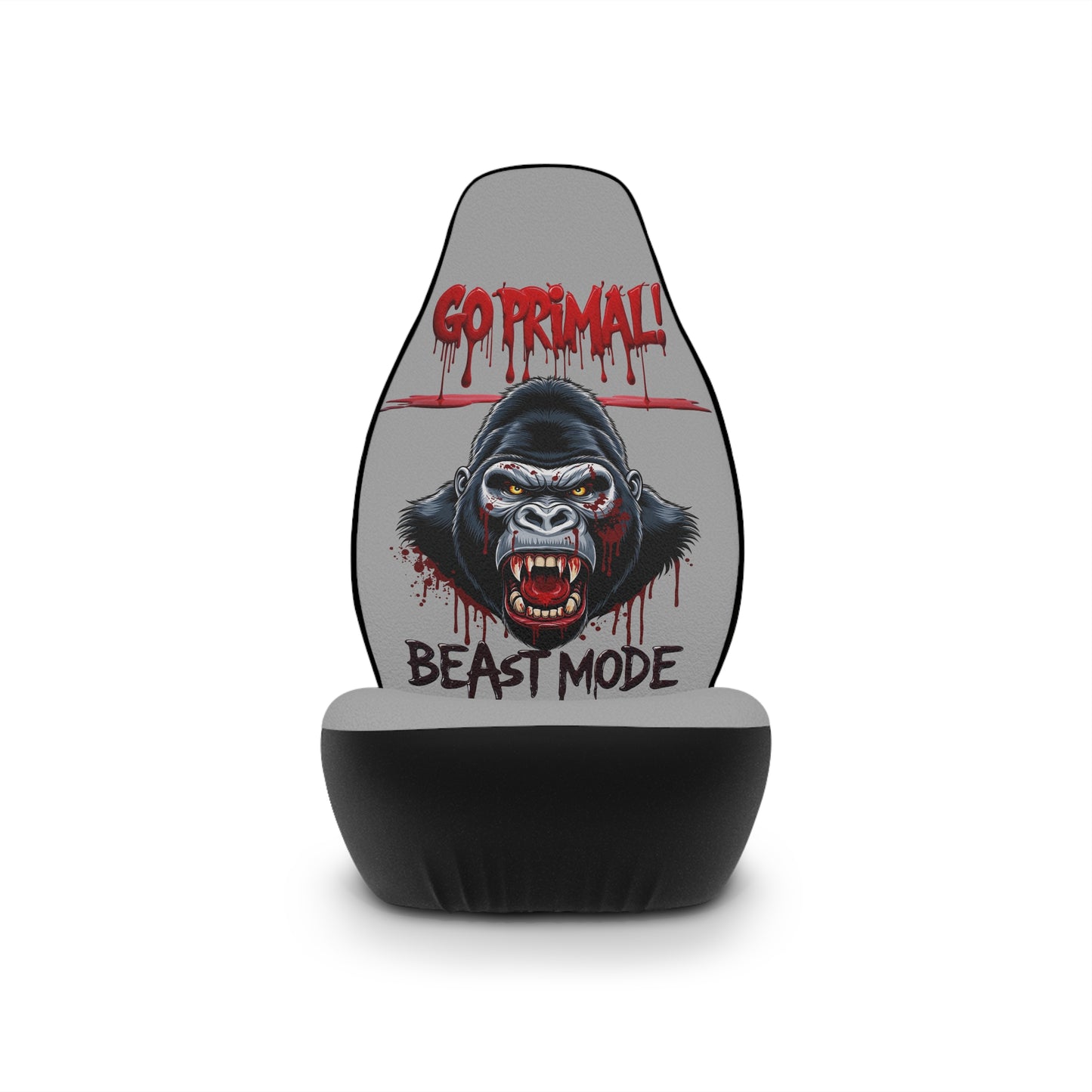 Car Seat Covers - Extreme Primal Beast Mode Deranged Sykotic Gear for the Extreme Individual