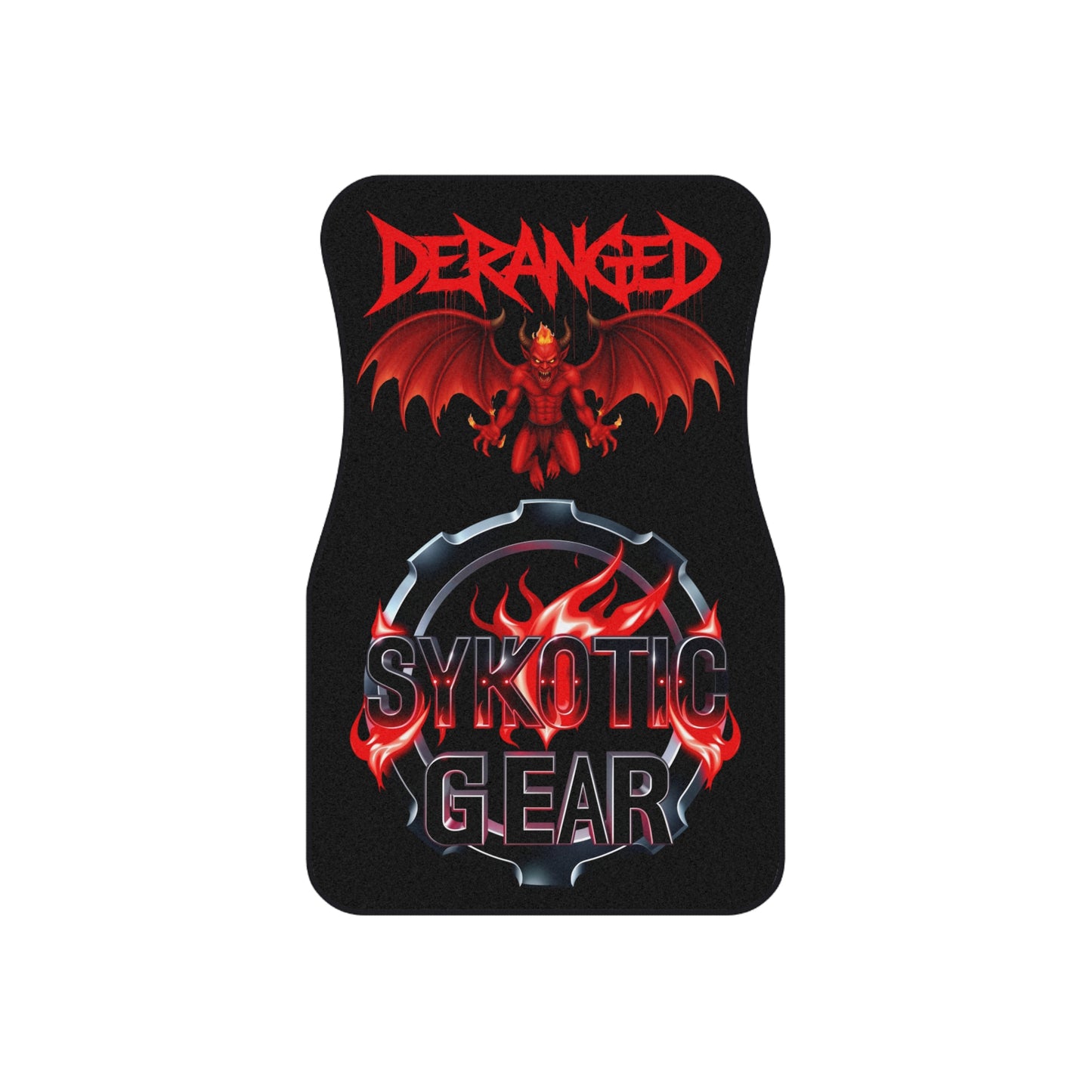 Car Mats Set: Deranged Sykotic Gear