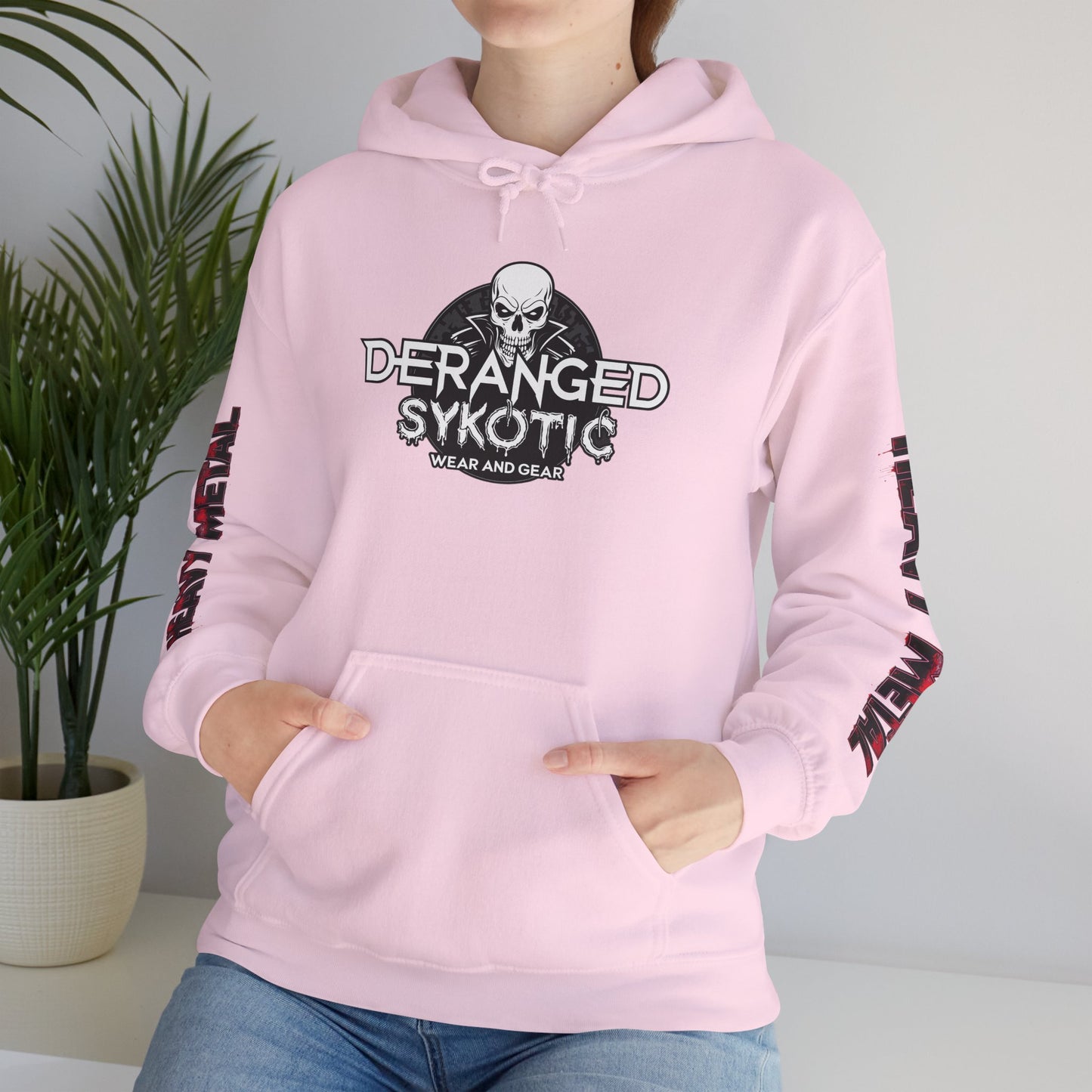 Heavy Metal Flying Skull Hoodie - Perfect Gift for Rockers