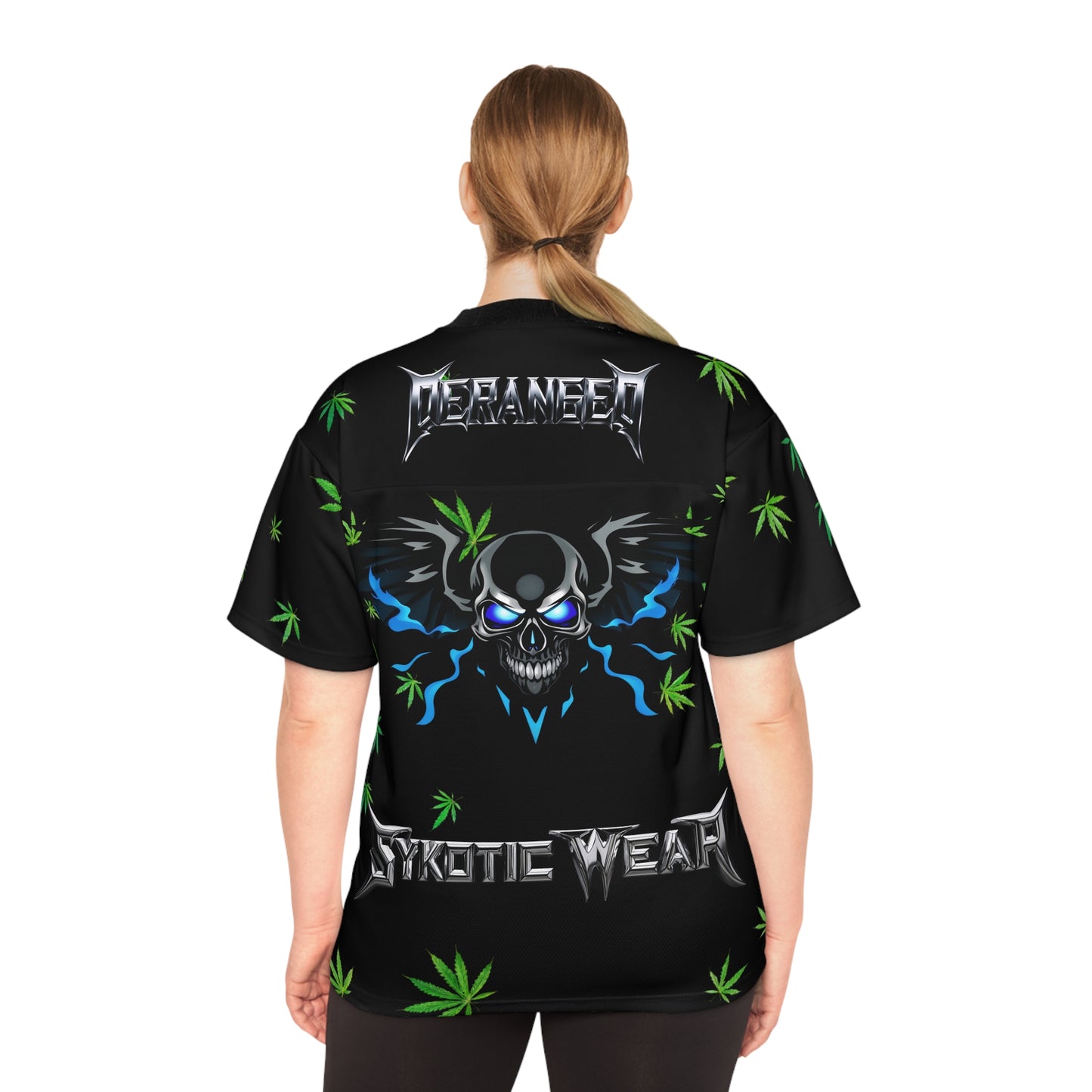 Football Jersey - Deranged Sykotic Wear's Abnormal Swagger Line Summer Foliage Design