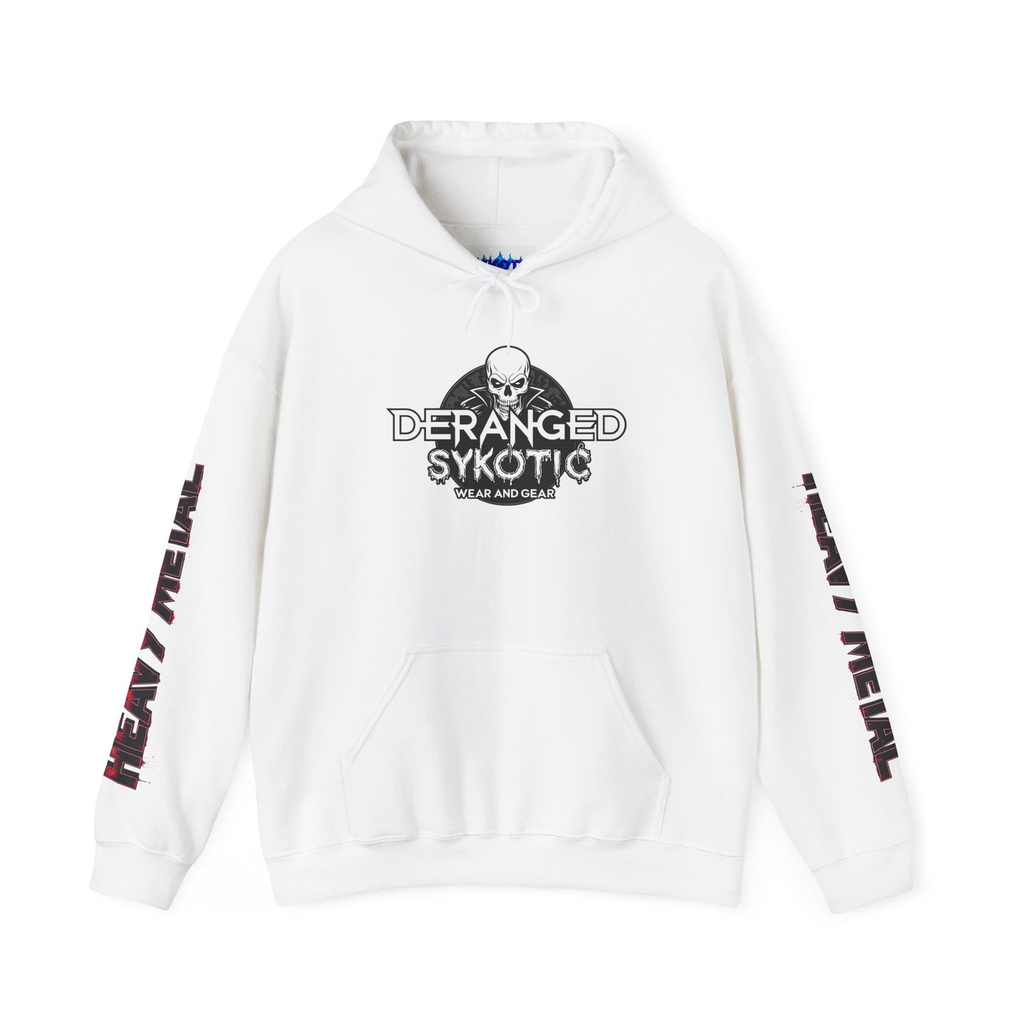 Heavy Metal Flying Skull Hoodie - Perfect Gift for Rockers