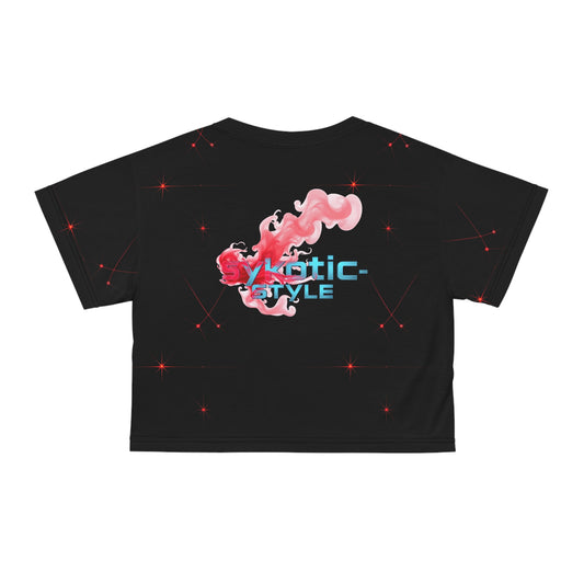 Crop Tee - Deranged Sykotic Wear's Vibin High Line