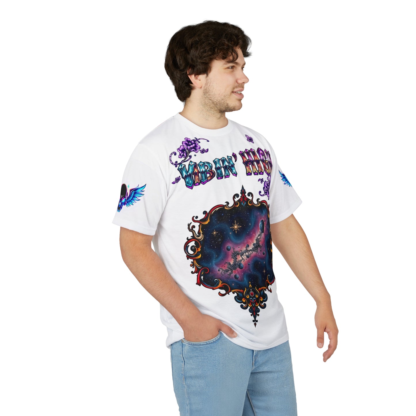 Colorful Positivity Unisex Tee - Deranged Sykotic Wear