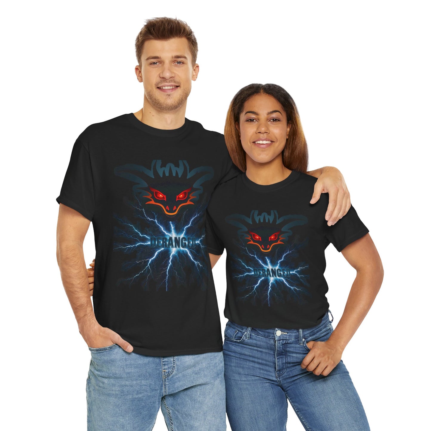 Deranged Dragon Unisex Heavy Cotton Tee