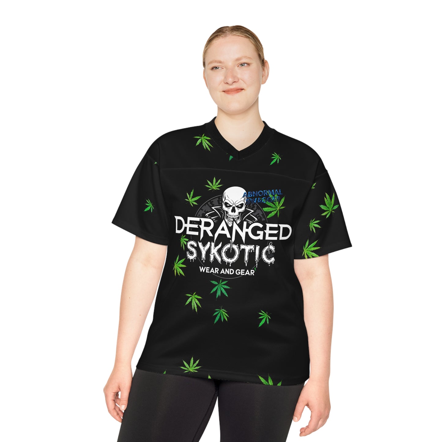 Football Jersey - Deranged Sykotic Wear's Abnormal Swagger Line Summer Foliage Design