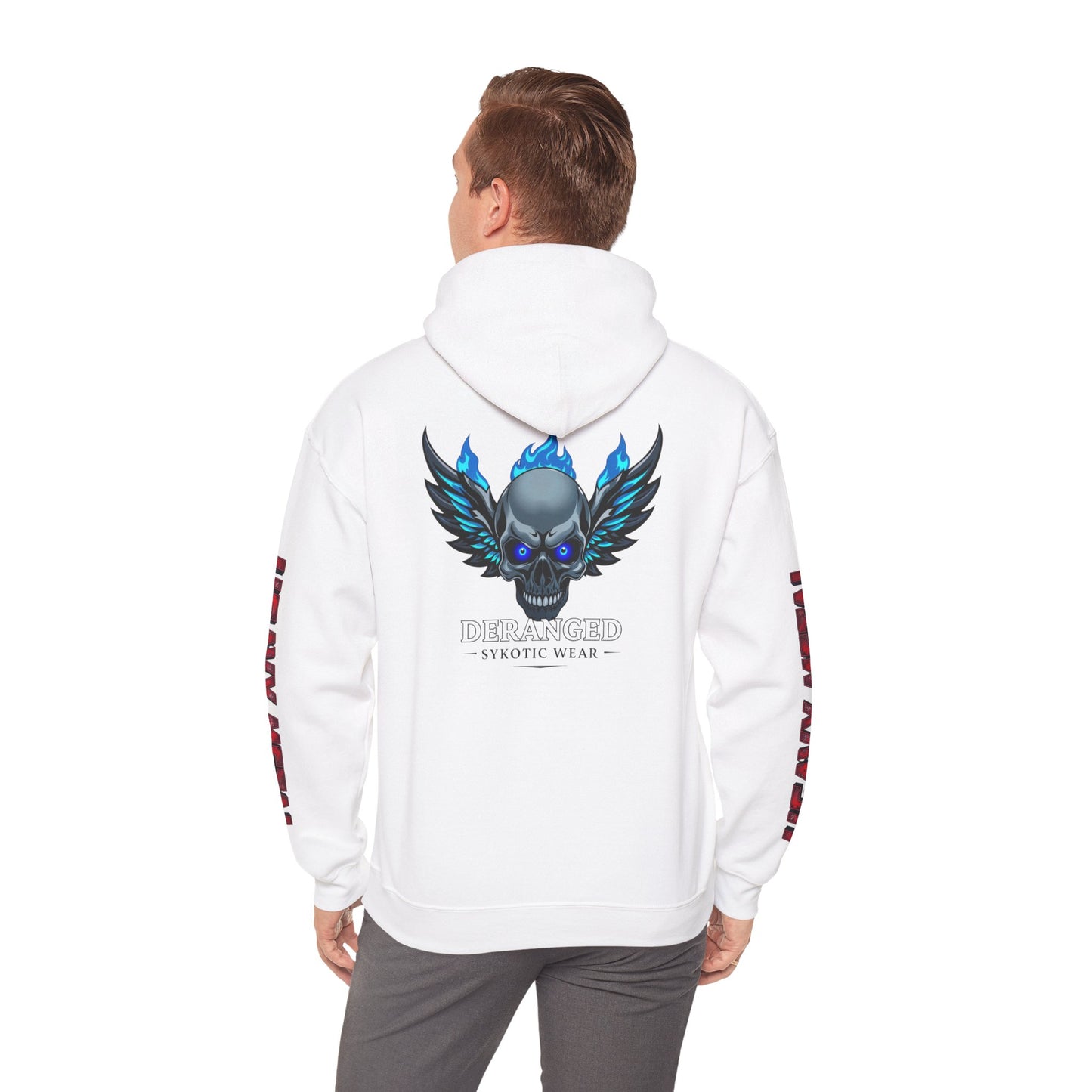 Heavy Metal Flying Skull Hoodie - Perfect Gift for Rockers