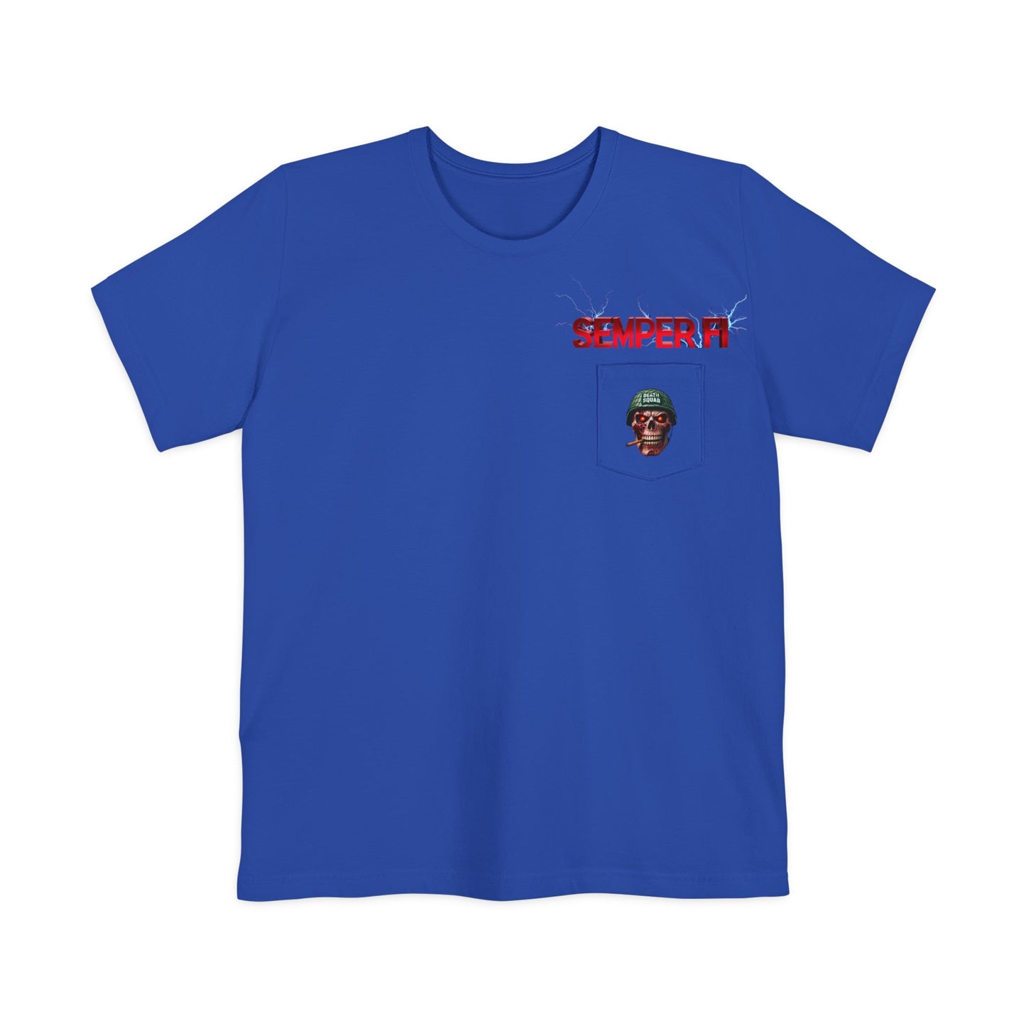 Patriotic Eagle Pocket T-Shirt, Unisex Graphic Tee, Veteran's Day Gift, Fourth of July Shirt, Casual Everyday Wear