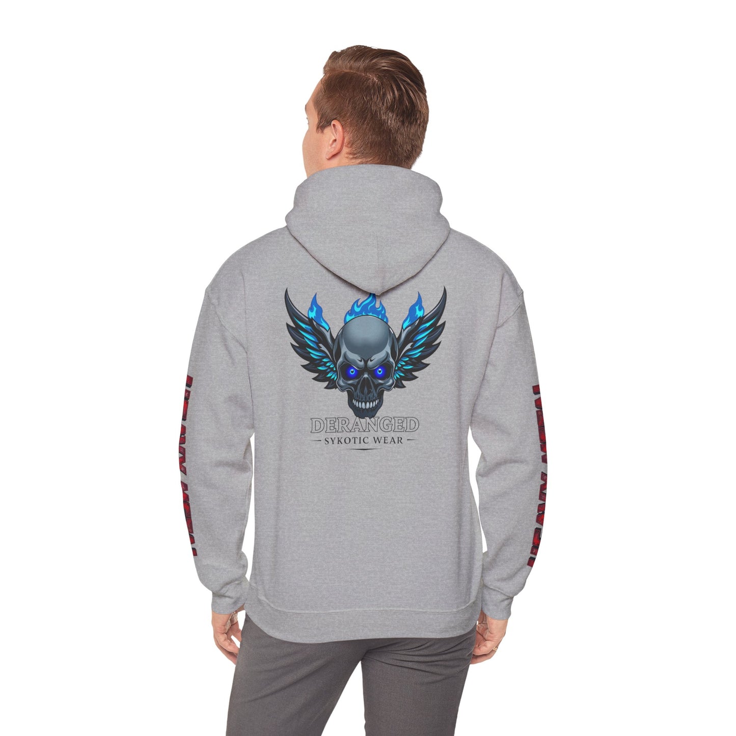 Heavy Metal Flying Skull Hoodie - Perfect Gift for Rockers