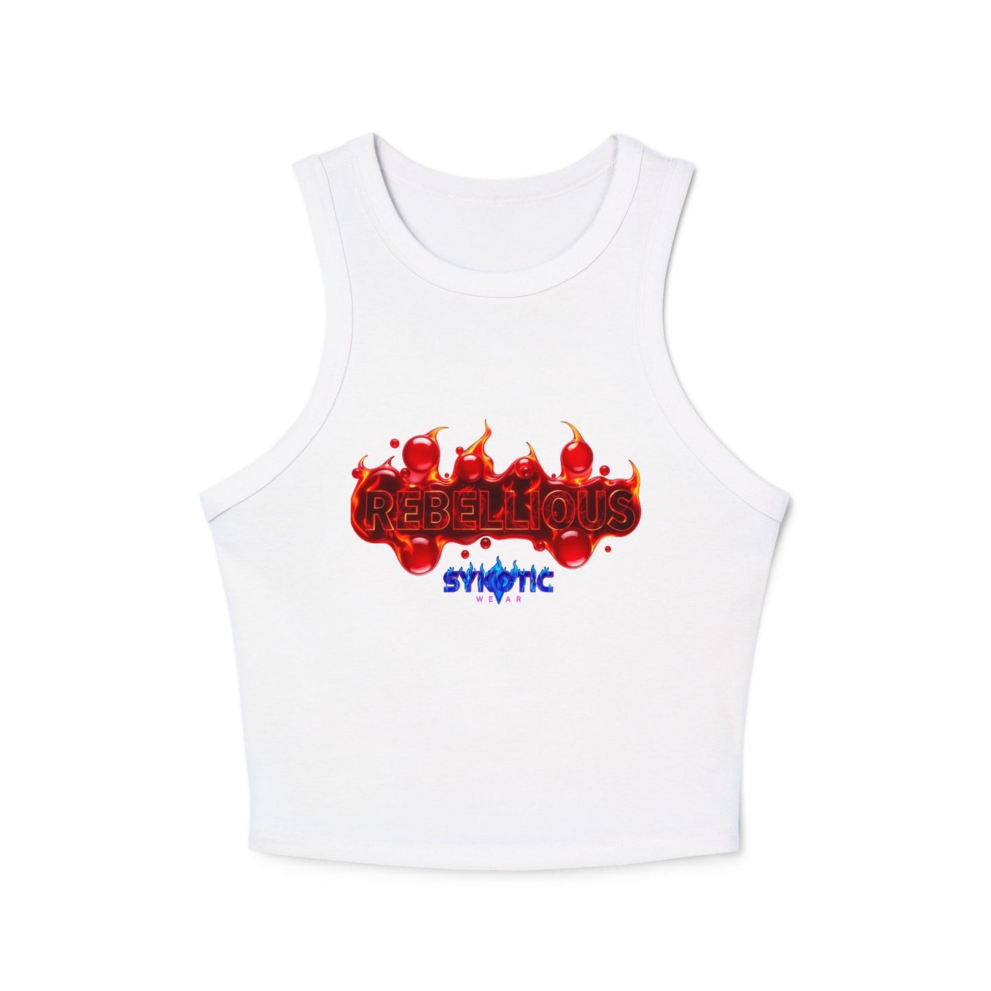 Racer Tank Top for Rebellious Girls - Deranged Sykotic Wear and Gear Design