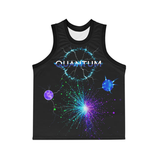 Quantum Universe Basketball Jersey, Unisex Sportswear, Personalized Athletic Top, Unique Gift for Sports Fans, Ideal for Gym & Casual Wear