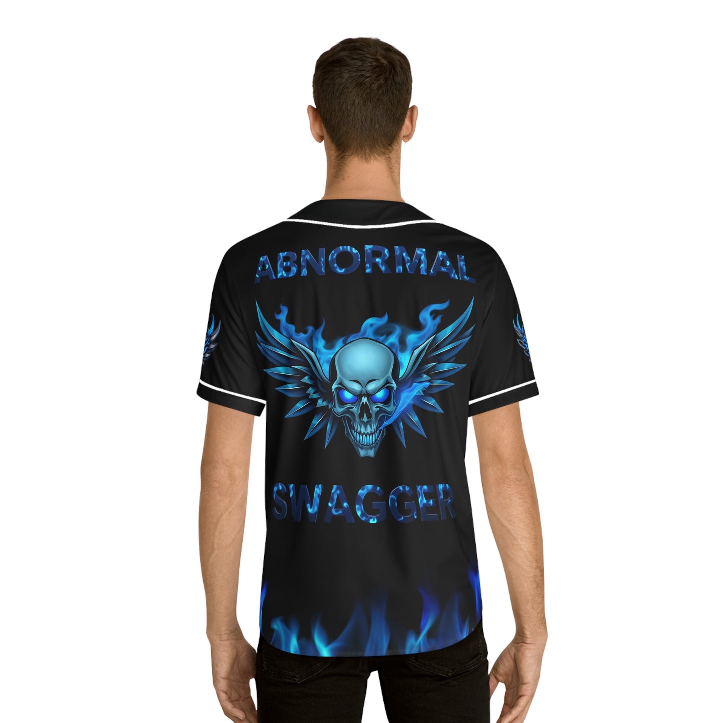 Men's Baseball Jersey - Deranged Sykotic Wear's Abnormal Swagger Outstanding Character