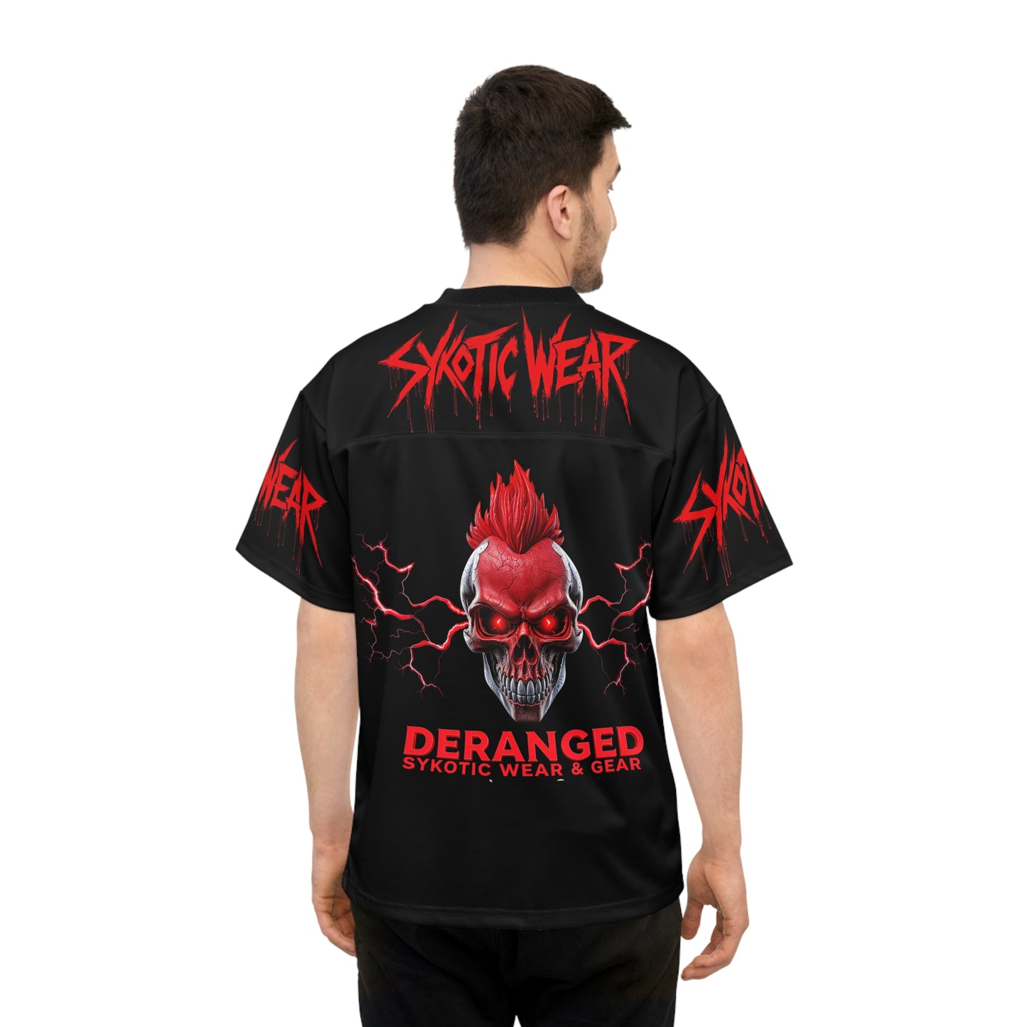 Football Jersey - Derangeds Sykotic Wear Savage Mode Sykotic Wear Jersey