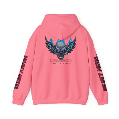 Heavy Metal Flying Skull Hoodie - Perfect Gift for Rockers