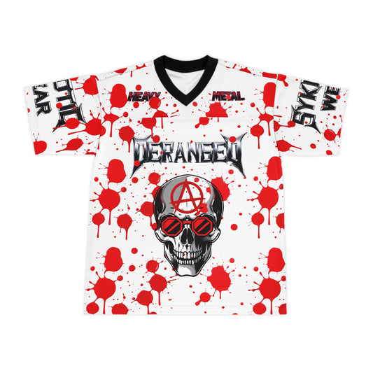Football Jersey - Heavy Metal Deranged Sykotic Design