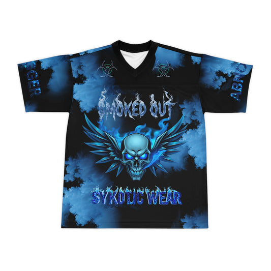 Unisex Football Jersey - Bold Skull Design, Perfect for Game Day, Concerts, Parties, Sports Events, Gifting