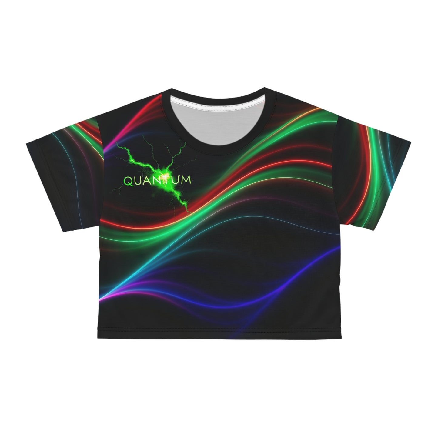 Vibrant Crop Tee Sykotic Style