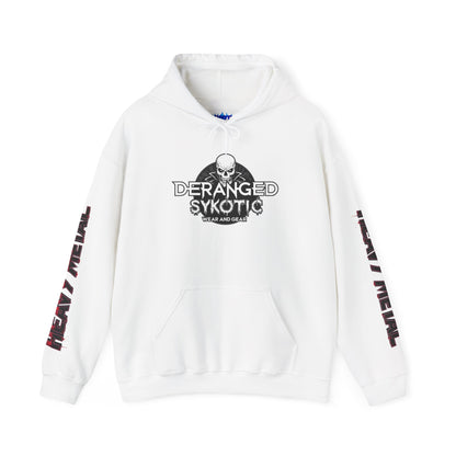 Heavy Metal Flying Skull Hoodie - Perfect Gift for Rockers