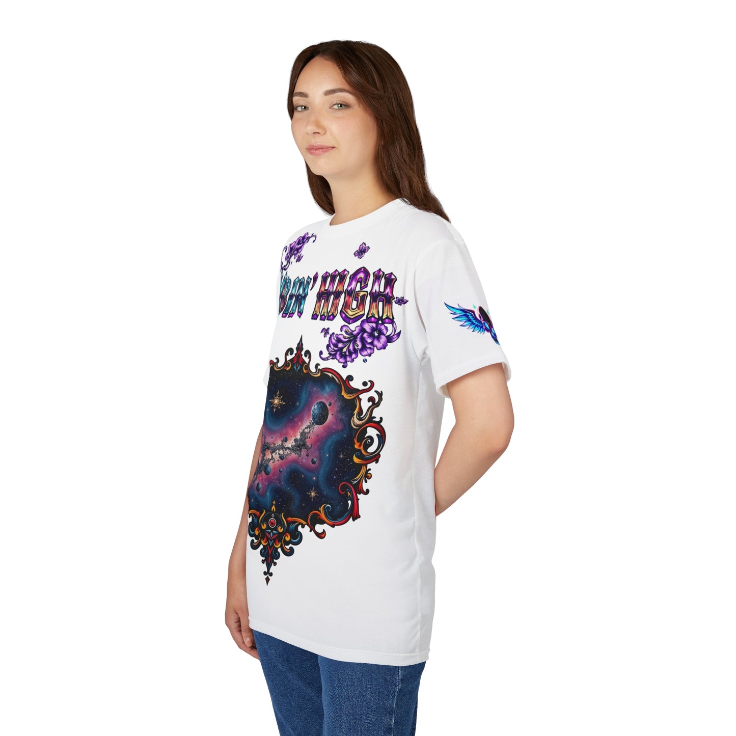 Colorful Positivity Unisex Tee - Deranged Sykotic Wear