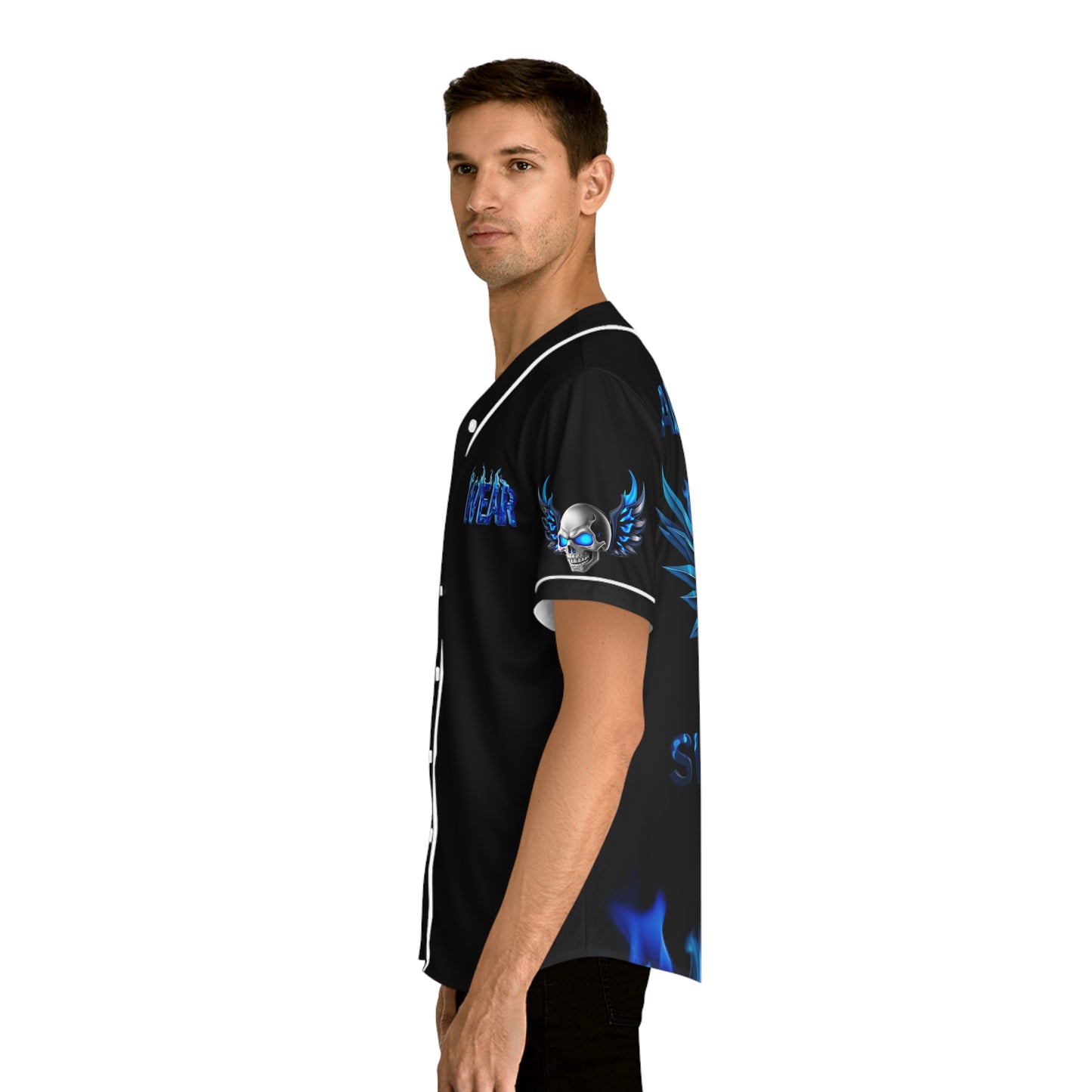 Men's Baseball Jersey - Deranged Sykotic Wear's Abnormal Swagger Outstanding Character