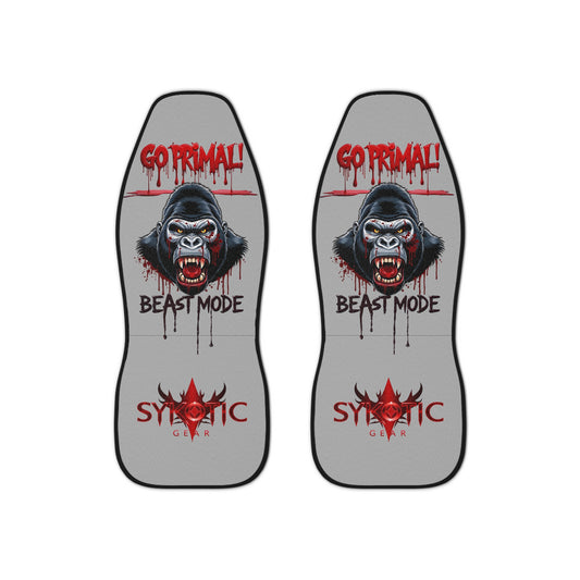 Car Seat Covers - Extreme Primal Beast Mode Deranged Sykotic Gear for the Extreme Individual