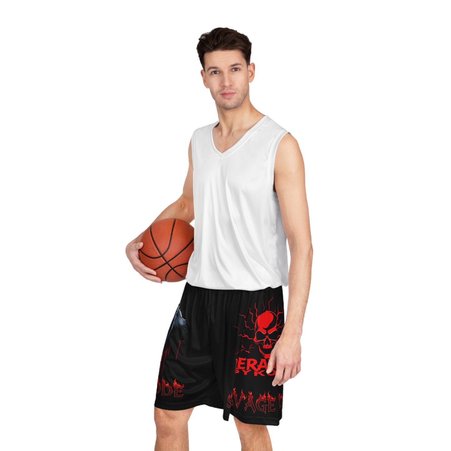 Savage Mode Basketball Shorts - Deranged Sykotic Edition