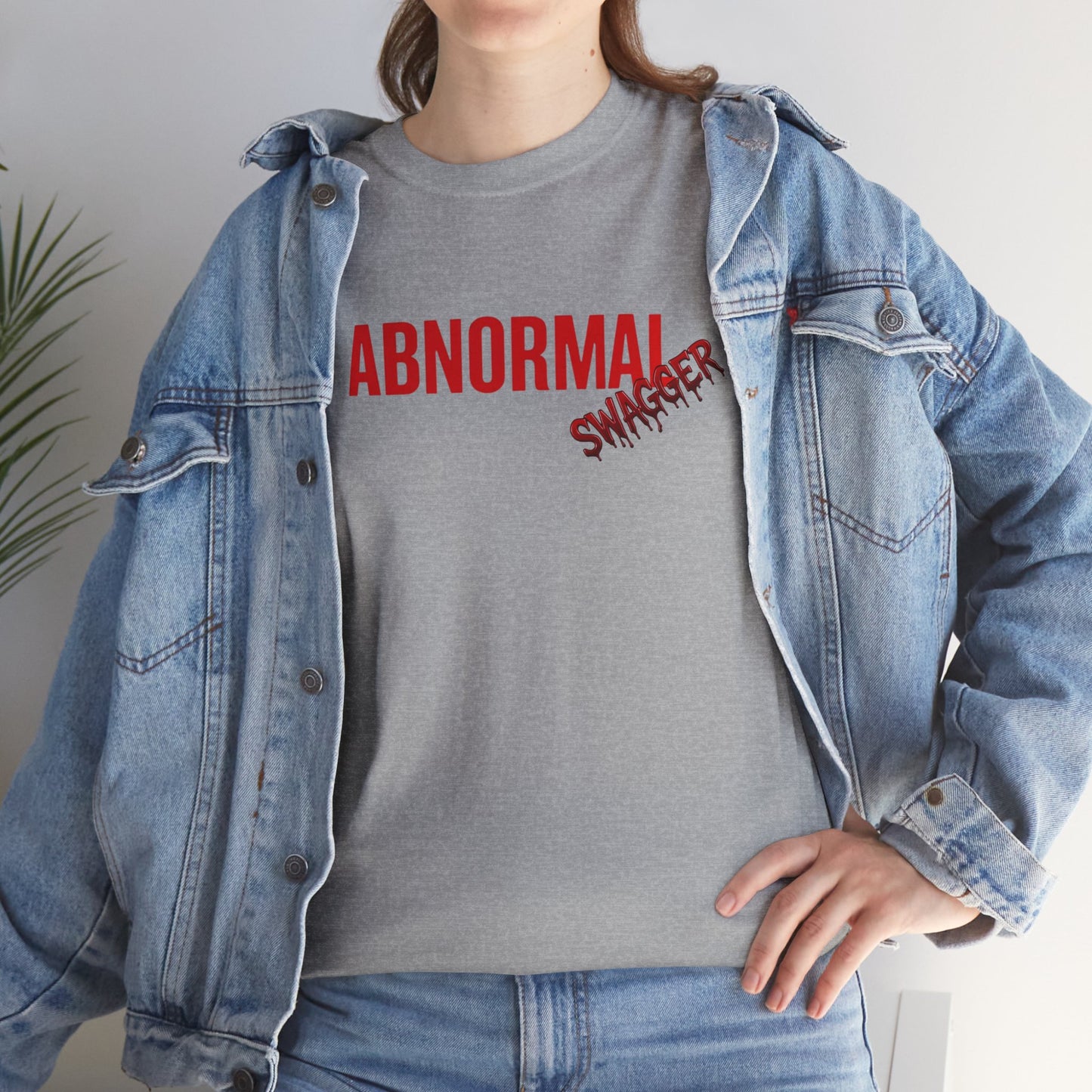 Heavy Cotton Tee - Abnormal Swagger | Unisex Tee from Deranged Sykotic Wear