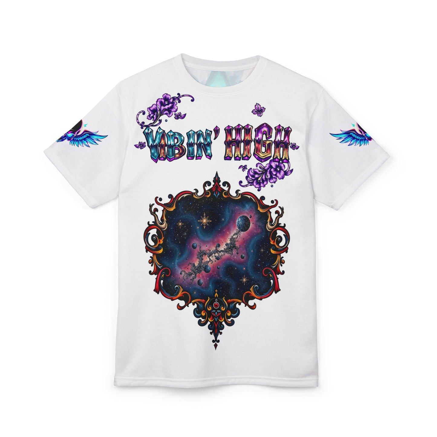 Colorful Positivity Unisex Tee - Deranged Sykotic Wear