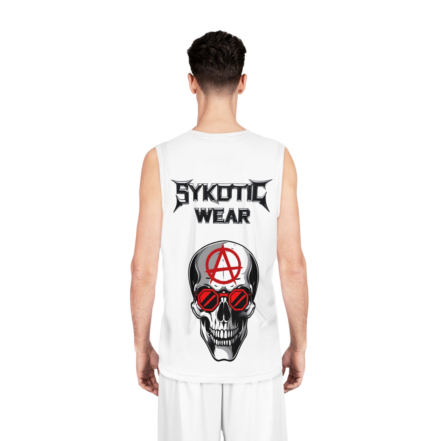 Anarchy Skull Basketball Jersey