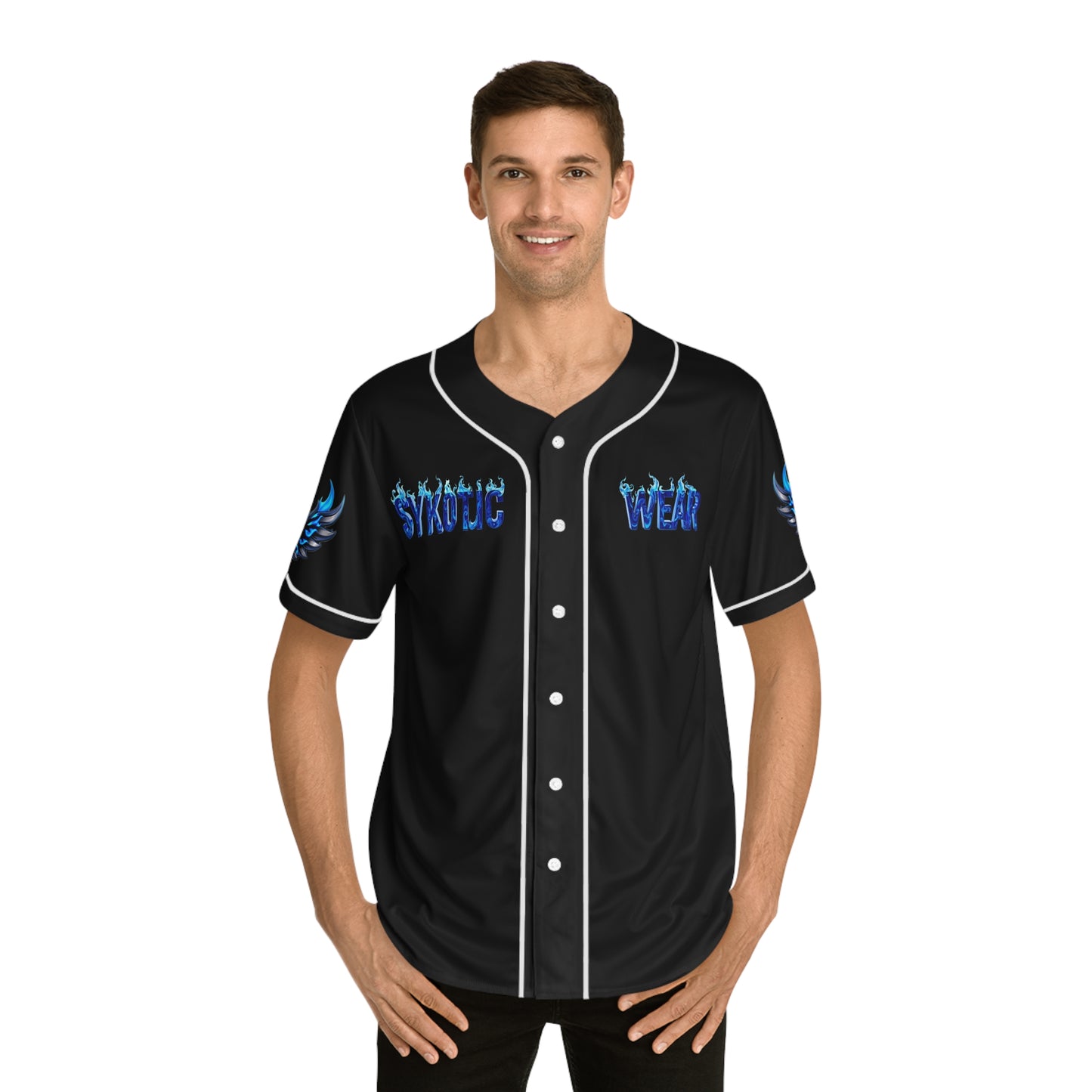 Men's Baseball Jersey - Deranged Sykotic Wear's Abnormal Swagger Outstanding Character