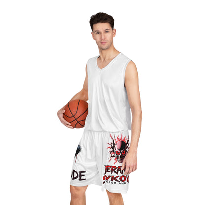 Basketball Shorts - Deranged Sykotic Wear's Beast Mode Jersey Shorts