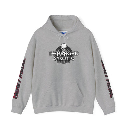 Heavy Metal Flying Skull Hoodie - Perfect Gift for Rockers
