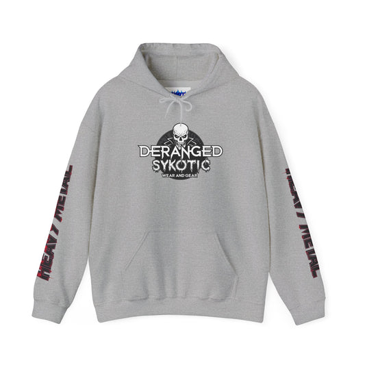Heavy Metal Flying Skull Hoodie - Perfect Gift for Rockers
