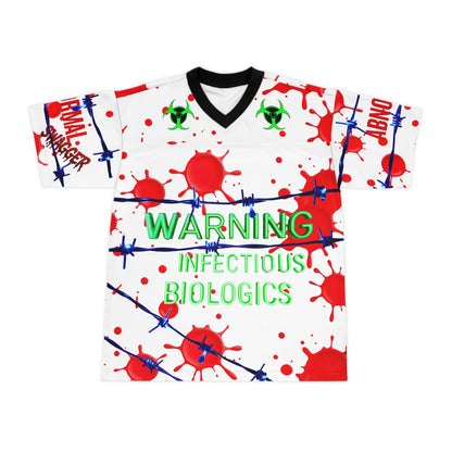 Biologics Football Jersey - Abnormal Swagger Line Design