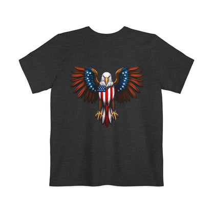 Patriotic Eagle Pocket T-Shirt, Unisex Graphic Tee, Veteran's Day Gift, Fourth of July Shirt, Casual Everyday Wear