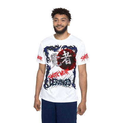 Awakened One Cyber-Sigil Sports Jersey — Futuristic Graphic Men's Jersey