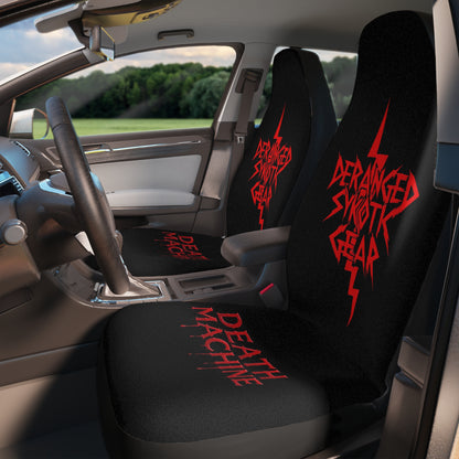 Car Seat Covers - Deranged Sykotic Gear's Death Machine Design