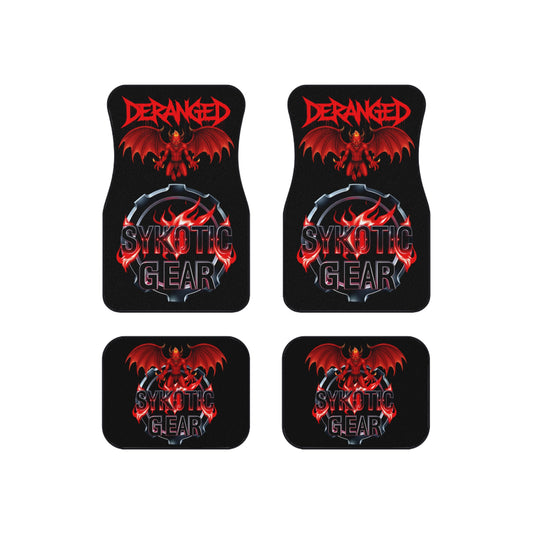 Car Mats Set: Deranged Sykotic Gear