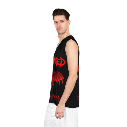 Savage Mode Basketball Jersey - Deranged Design for Fierce Players