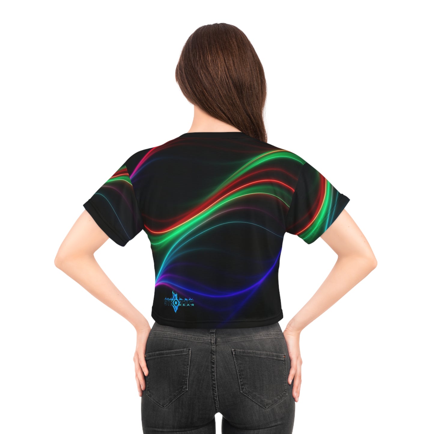 Vibrant Crop Tee Sykotic Style