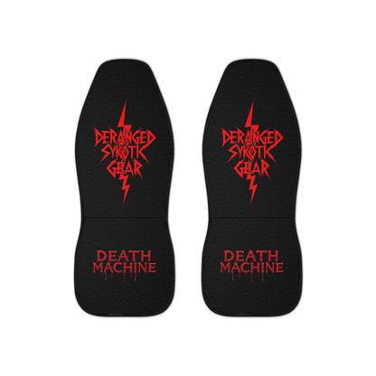 Car Seat Covers - Deranged Sykotic Gear's Death Machine Design