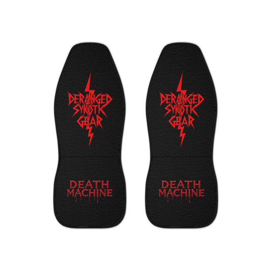 Car Seat Covers - Deranged Sykotic Gear's Death Machine Design