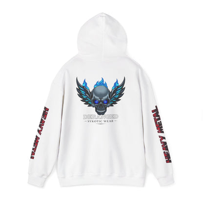 Heavy Metal Flying Skull Hoodie - Perfect Gift for Rockers