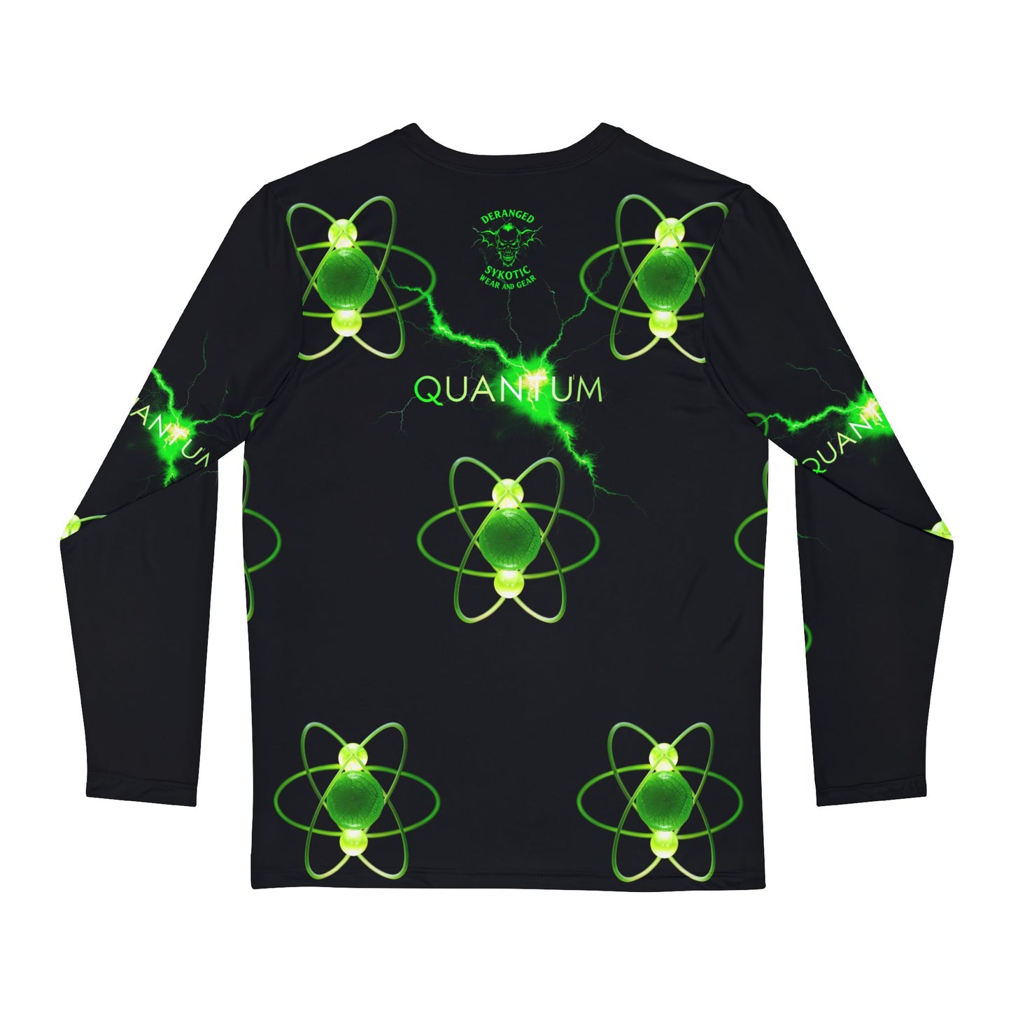 Men's Long Sleeve Shirt - Deranged Sykotic Wear QUANTUM Jersey Shirt