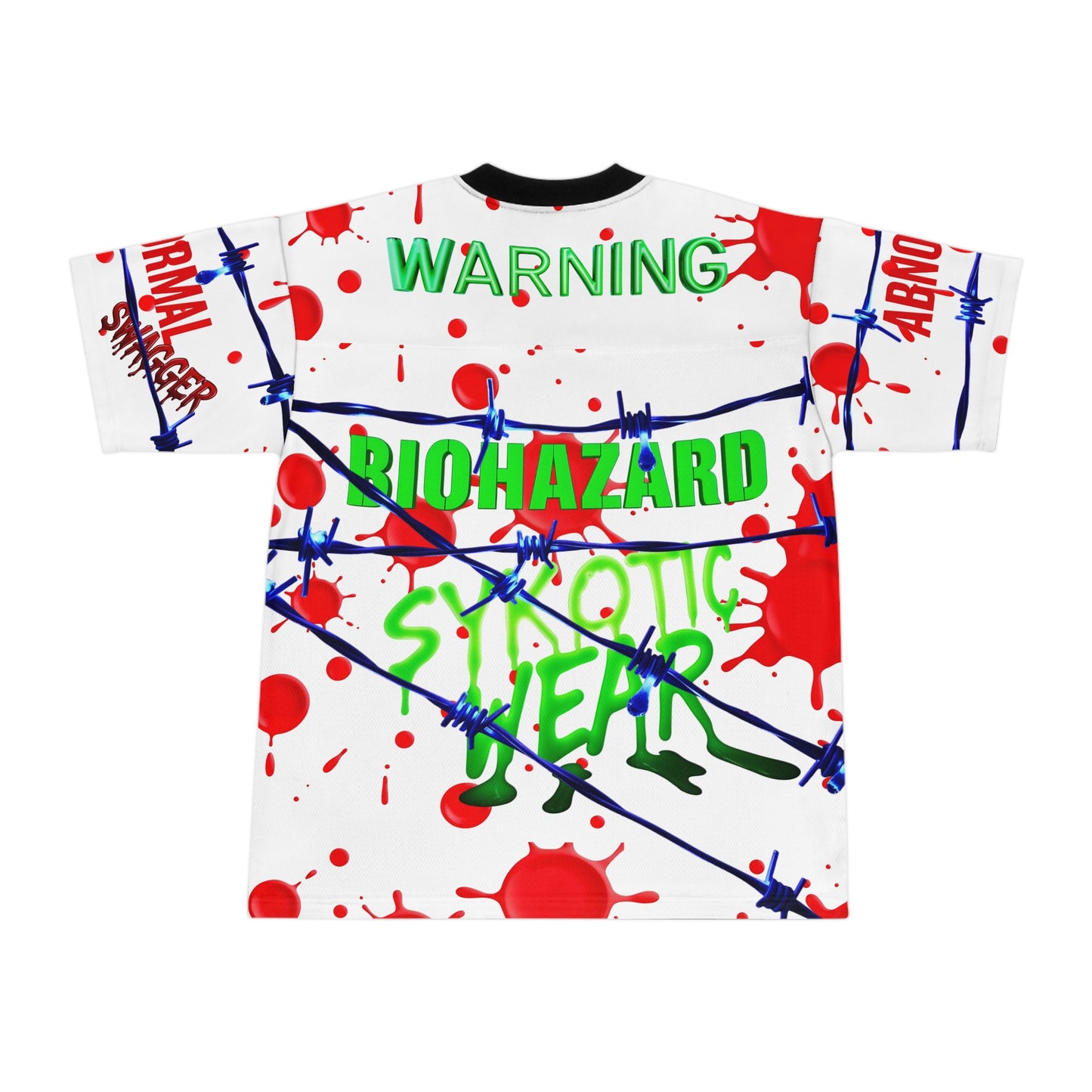 Biologics Football Jersey - Abnormal Swagger Line Design