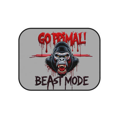 Car Mats Set - Go Primal Beast Mode Design