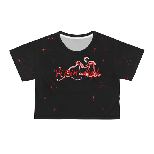 Crop Tee - Deranged Sykotic Wear's Vibin High Line
