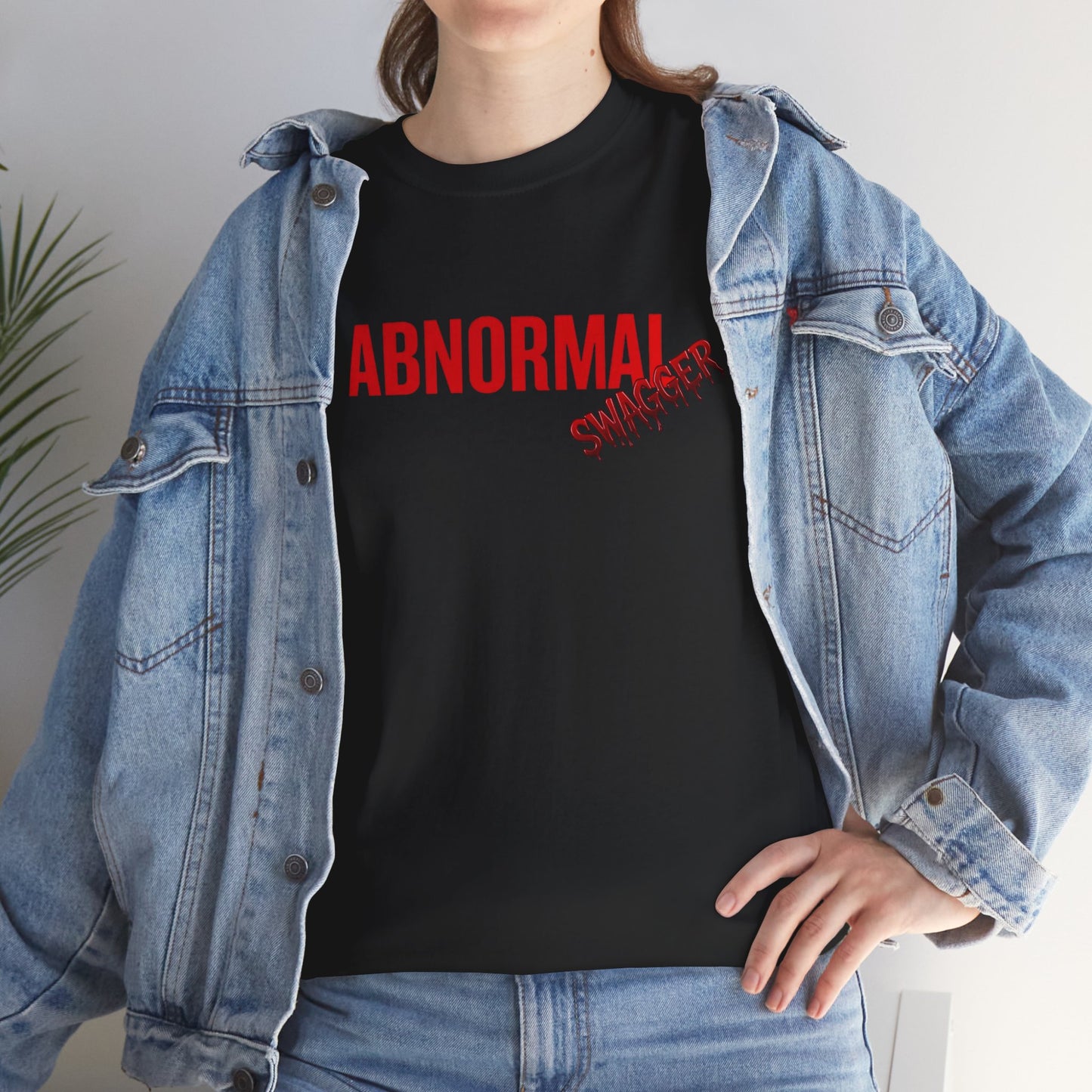 Heavy Cotton Tee - Abnormal Swagger | Unisex Tee from Deranged Sykotic Wear